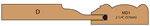 Allstyle Cabinet Doors: Cutaway Montcrest Cabinet Door
